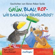 Der kleine Rabe Socke: Grün, Blau, Rot - Wir bauen ein Piratenboot! - Mini-Ausgabe