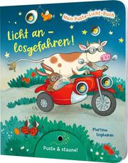 Mein Puste-Licht-Buch: Licht an - losgefahren! - Cover
