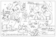 Mein Lieblings-Malbuch - Im Wald - Abbildung 2