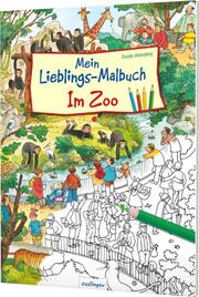 Mein Lieblings-Malbuch - Im Zoo