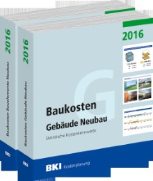 Kombipaket: BKI Baukosten Neubau 2016 Teil 1 und Teil 2