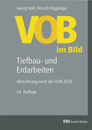 VOB im Bild - Tiefbau- und Erdarbeiten - Cover