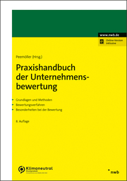 Praxishandbuch der Unternehmensbewertung - Cover