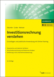 Investitionsrechnung verstehen - Cover