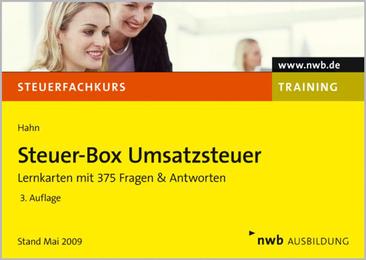 Steuer-Box Umsatzsteuer - Cover