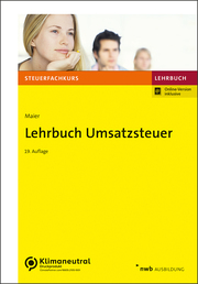 Lehrbuch Umsatzsteuer - Cover