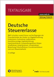 Deutsche Steuererlasse 2014/2015