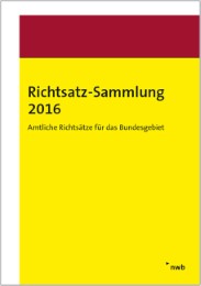 Richtsatz-Sammlung 2016