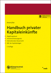 Handbuch privater Kapitaleinkünfte