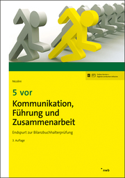 5 vor Kommunikation, Führung und Zusammenarbeit - Cover