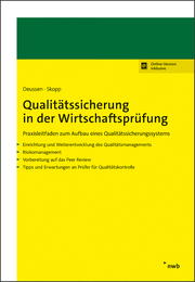 Qualitätssicherung in der Wirtschaftsprüfung - Cover