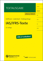 IAS/IFRS-Texte 2022/2023 - Cover