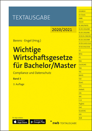 Wichtige Wirtschaftsgesetze für Bachelor/Master, Band 3