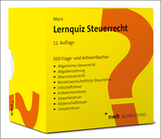 Lernquiz Steuerrecht - Cover