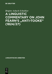 A linguistic commentary on John Fearn's 'Anti-Tooke' (1824/27)