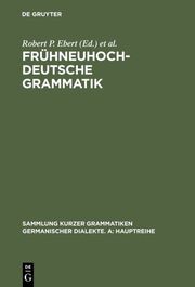 Frühneuhochdeutsche Grammatik - Cover