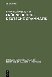 Frühneuhochdeutsche Grammatik - Cover