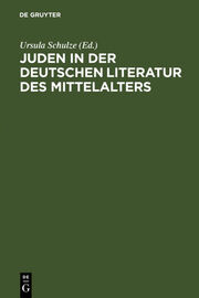 Juden in der deutschen Literatur des Mittelalters - Cover