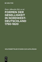 Formen der Geselligkeit in Nordwestdeutschland 1750-1820 - Cover