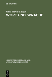 Wort und Sprache - Cover