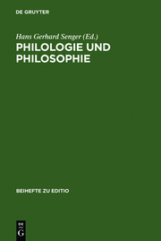 Philologie und Philosophie