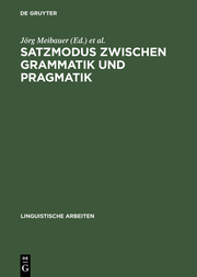 Satzmodus zwischen Grammatik und Pragmatik - Cover