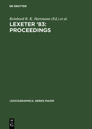 LEXeter '83: proceedings