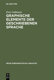 Graphische Elemente der geschriebenen Sprache - Cover
