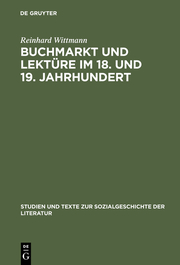 Buchmarkt und Lektüre im 18.und 19.Jahrhundert