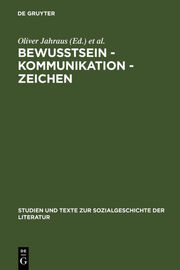 Bewusstsein - Kommunikation - Zeichen - Cover