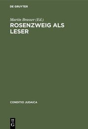 Rosenzweig als Leser - Cover
