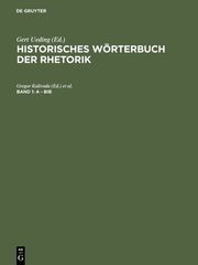 Historisches Wörterbuch der Rhetorik A-Bib