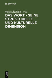 Das Wort - Seine strukturelle und kulturelle Dimension - Cover