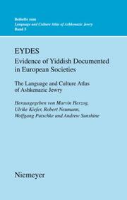 EYDES (Evidence of Yiddish Documented in European Societies)