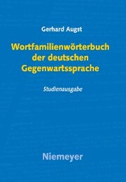 Wortfamilienwörterbuch der deutschen Gegenwartssprache