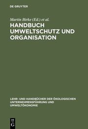 Handbuch Umweltschutz und Organisation - Cover