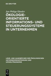 Ökologieorientierte Informations- und Steuerungssysteme in Unternehmen - Cover
