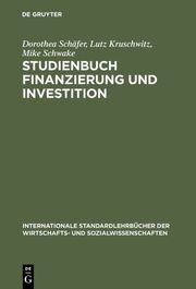 Studienbuch Finanzierung und Investition - Cover