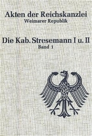 Die Kabinette Stresemann I und II (1923) - Cover