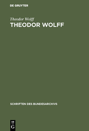 Theodor Wolff - Cover