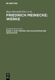 Zur Theorie und Philosophie der Geschichte - Cover