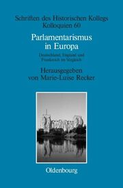 Parlamentarismus in Europa - Cover