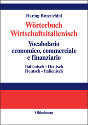 Wörterbuch Wirtschaftsitalienisch Vocabulario economico, commerciale e finanziario - Cover