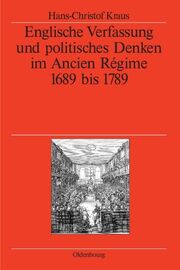 Englische Verfassung und politisches Denken im Ancien Régime - Cover