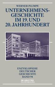 Unternehmensgeschichte im 19. und 20. Jahrhundert - Cover