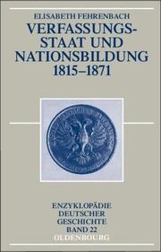 Verfassungsstaat und Nationsbildung 1815-1871 - Cover