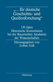 '...für deutsche Geschichts- und Quellenforschung'