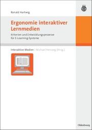 Ergonomie interaktiver Lernmedien - Cover