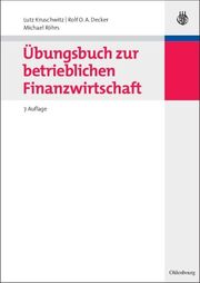 Übungsbuch zur betrieblichen Finanzwirtschaft - Cover