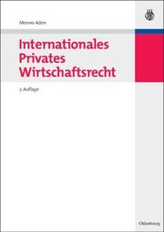 Internationales Privates Wirtschaftsrecht - Cover